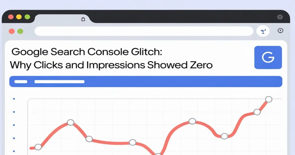 Google Search Console Glitch
