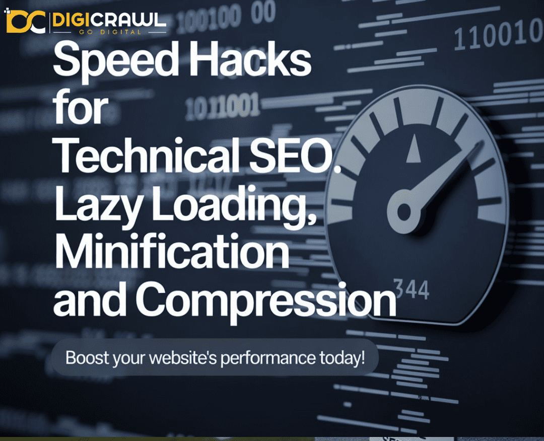 Speed Hacks for Technical SEO. Lazy Loading, Minification and Compression
